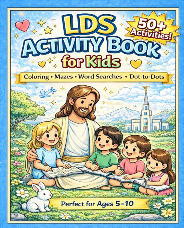 Cover of LDS Activity Book for Kids
