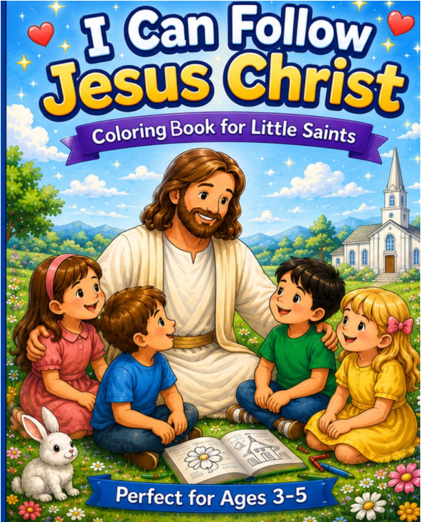 Cover of LDS Coloring Book for Kids