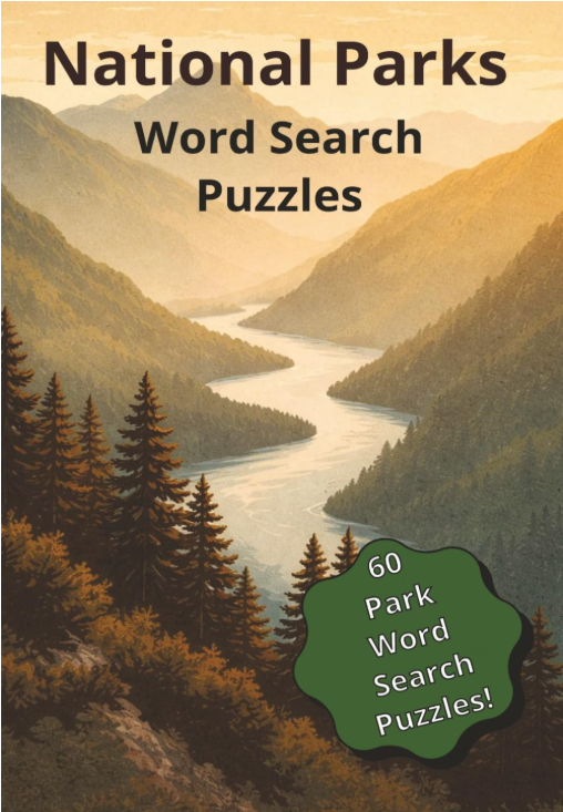 Cover of National Park Word Search Puzzles
