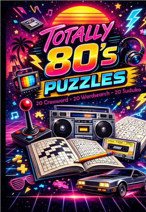 Cover of Totally 80’s Puzzles